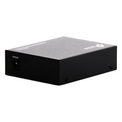 Convertidor Fibra Óptica Monomodo / 1 Puerto RJ45 10/100/1000 Mbps / Puerto Fibra Óptica SC 1000 Mbps / Hasta 20 Km / Plug and Play