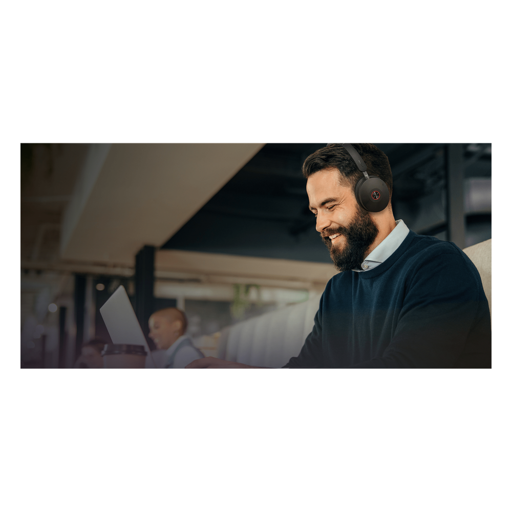 Auriculares estéreo Yealink BH74 edición MS / Bluetooth 5.3 con adaptador USB C&A / Cancelación activa de ruido / 65 horas de reproducción de música