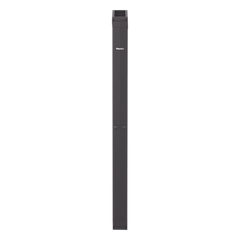 Organizador Vertical PatchRunner™, Doble (Frontal y Posterior), Para Rack Abierto de 45 Unidades, 6in de Ancho, Color Negro