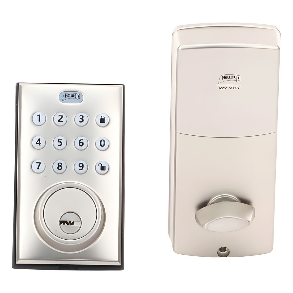 Cerrojo Digital PCD 265 / Apertura con Teclado o Llave / 50 usuarios/ Izq o Derecha