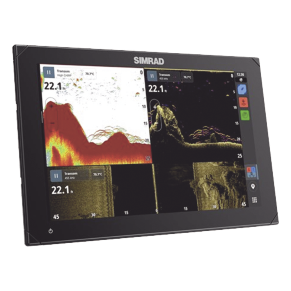 Pantalla de Navegación NSX de 12 pulgadas / SolarMAX IPS HD / Integración Total con Mercury / Compatibilidad con Radar HALO / Uso Compartido de Datos de Sonda / Conectividad Ethernet y USB / Red NMEA 2000
