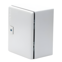 Gabinete de Acero / Nema 4 -IP 66 de 20 x 25 x 15 cm / Platina y certificado UL.
