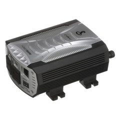 Inversor de Potencia / 500W Continuos / 1000W Pico / 2 Salidas AC GFCI / USB-A y USB-C Carga Rápida / Protección Pentagon / 12V DC a 115V AC