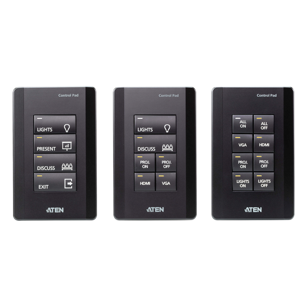 Sistema de control ATEN: panel de control de 8 botones