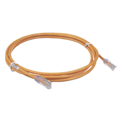 Cable de Parcheo TX6, UTP Cat6, 24 AWG, CM, Color Naranja, 2.13 Metros (7 Pies)