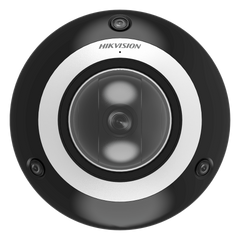 Mini Domo PanoVu 4 Megapixel / 1 PTZ 4X Zoom + 3 Lentes Panorámicos 360° / H.265 / 10 mts IR / Uso en Interior / PoE+ / dWDR / Micro SD