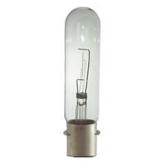 Bombilla de preenfoque transparente de 120 Vca de tamaño mediano para servicio pesado