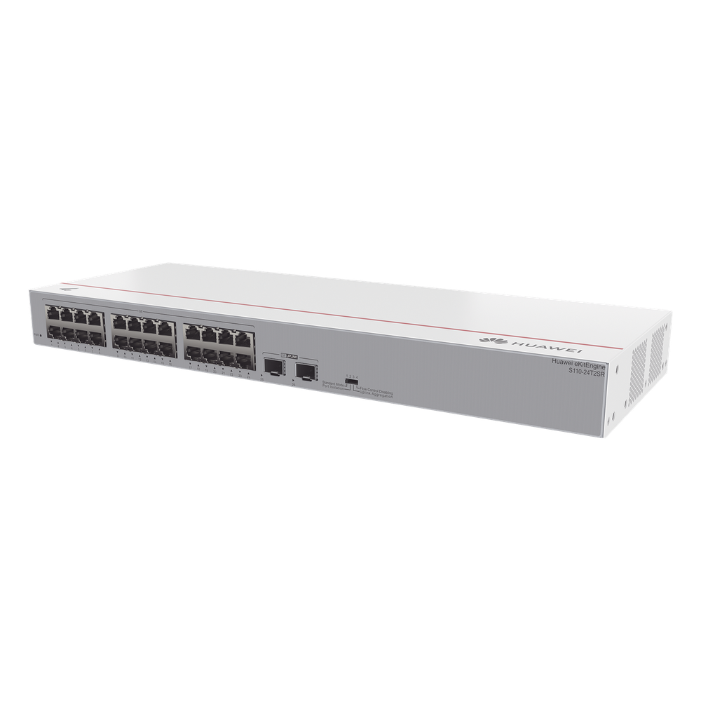 Switch Gigabit No Administrable / 24 puertos 10/100/1000 Mbps  / 2 Puertos SFP Uplink