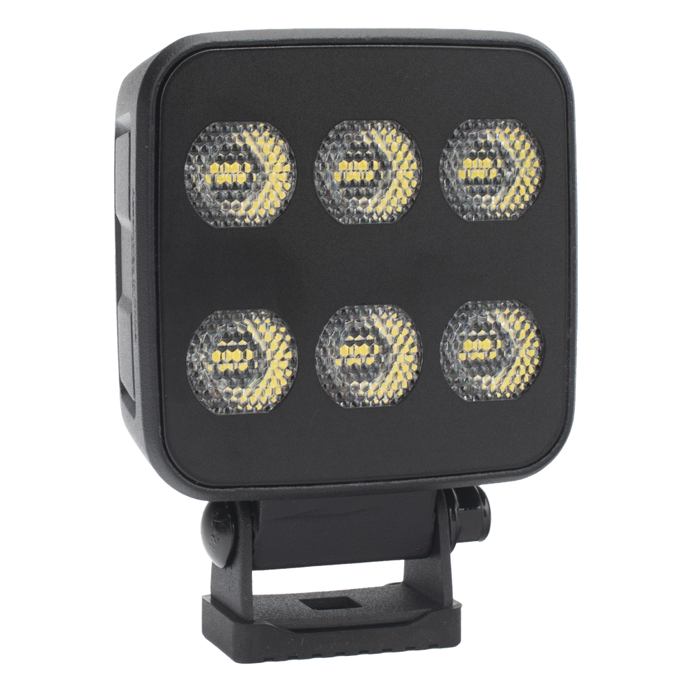 Luz de Trabajo de 6 LED, 6552 Lumenes, 12-24 VCD