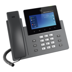 Videoteléfono IP GXV3450 para Android / Pantalla Táctil Capacitiva de 5 Pulgadas 1280 x 720 / Cámara CMOS de 2 Megapíxeles / Wi-Fi 5 y Bluetooth 5.0 / 16 Líneas SIP / PoE/PoE+ / Android 11 / Videoconferencia HD 720p