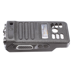 Carcasa de Repuesto / Radio Motorola MOTOTRBO DEP570e / Versión con Pantalla y Teclado / Plástico de Alta Resistencia / Refacción de Reemplazo Directo
