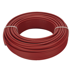 Cable Fotovoltaico Rojo/ Cobre Estañado / 4 mm² (12 AWG) / 2000V / Rollo de 50 m / / UL 4703 y TUV
