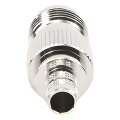 Conector TNC Hembra de Anillo Plegable para Cables RG-8/X, LMR-240, Grupo X, Níquel/ Oro/ Delrin.
