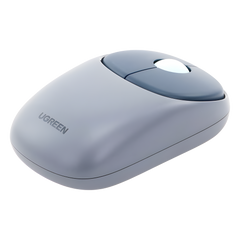 Mouse Inalámbrico FUN | Recargable| 2.4G & Bluetooth | 4 Niveles de DPI | Silencioso | Ergonómico | 5 Botones | Compatible con Windows, macOS 10.5, Android iOS Linux y Chrome OS | Color Azul.