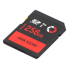 Memoria SD / 256 GB / 180 MB/s Lectura / 150 MB/s Escritura / V30 U3 / Para Drones y Cámaras de Acción / HIKSEMI CAPTURE E30