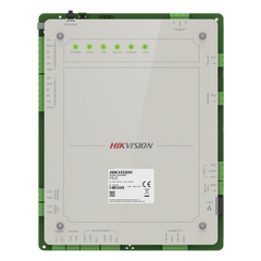 Controlador de Acceso 1 Puerta Administrable en la Nube con Hik-Connect Teams / Interfaz Web / 2 Lectores de Huella o Tarjeta / 100,000 Tarjetas / 10,000 Huellas / Incluye Gabinete y Fuente de Alimentación 12v 4A / Soporta Batería de Respald