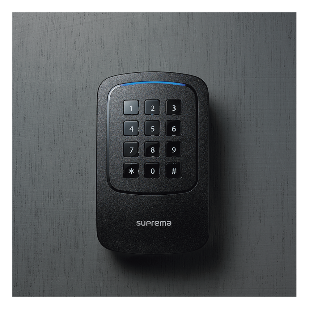 Lector Esclavo de Tarjetas con teclado de uso en exterior,  Multitecnolgia, NFC y Bluetooth