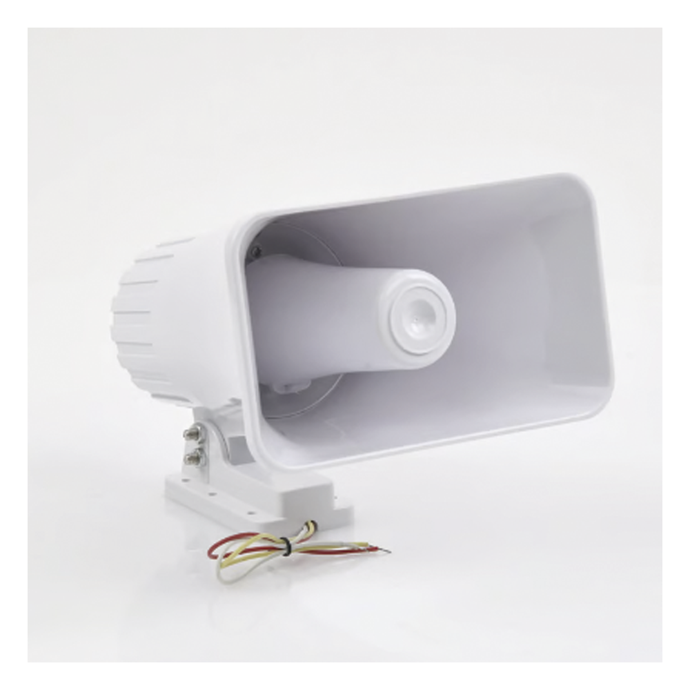 Sirena de 2 Tonos 30W / 118 dB / Alimentación 12 VCC / Interior y Exterior