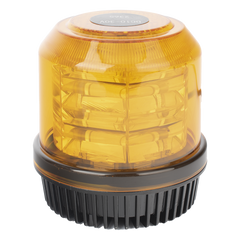 Burbuja brillante de 12 LEDs, color ambar, montaje fijo