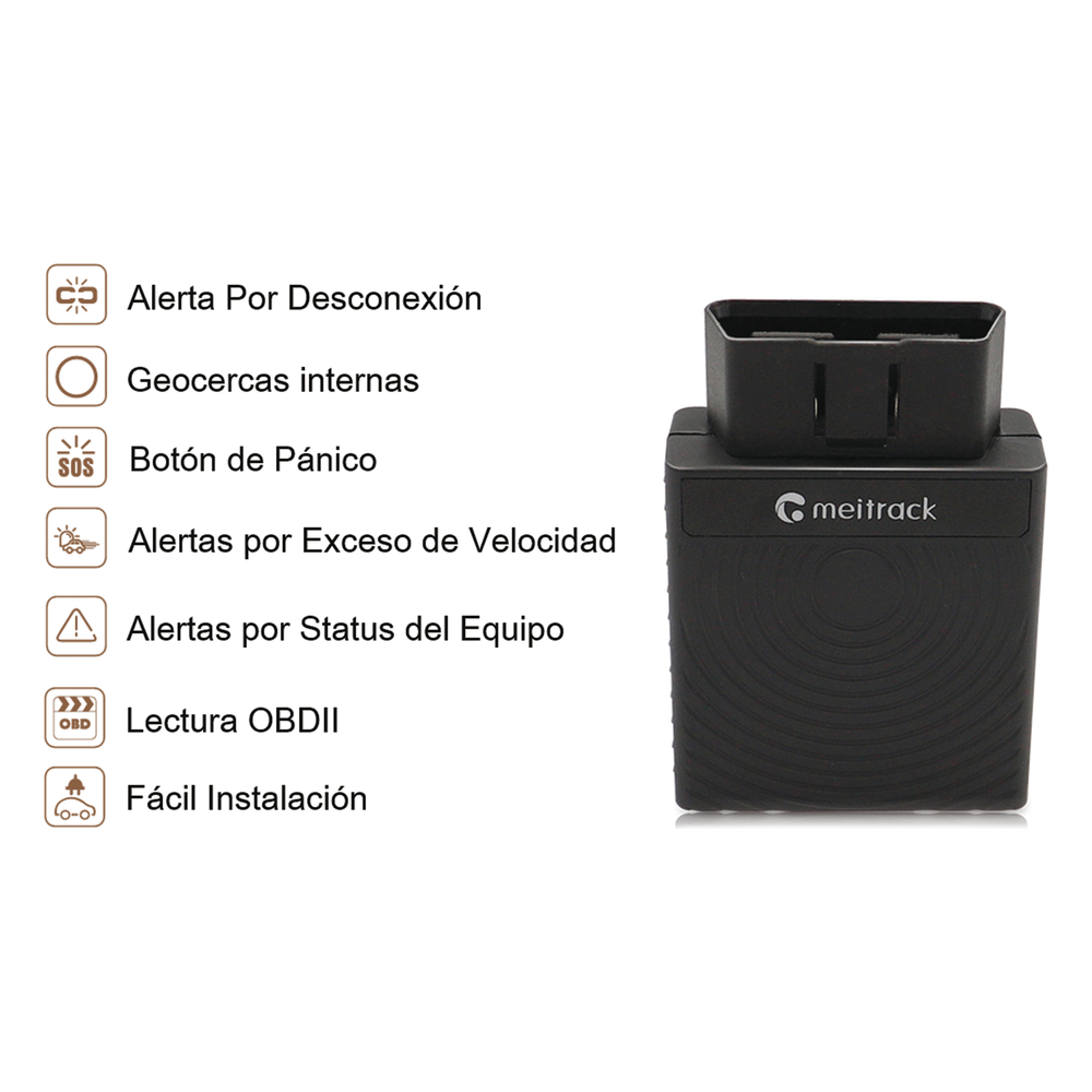 Rastreador GPS 4G Con Conexión a Puerto OBDII