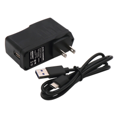 Adaptador de pared de 5 Vcc, @ 3 A con micro-USB tipo C