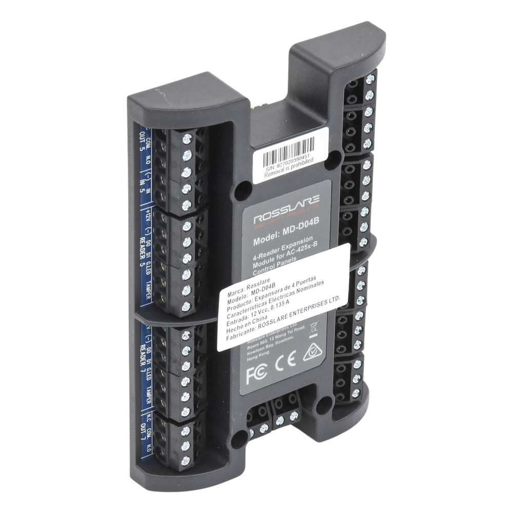 Módulo Expansor de 4 Lectoras / Para Panel AC-425IP-BU