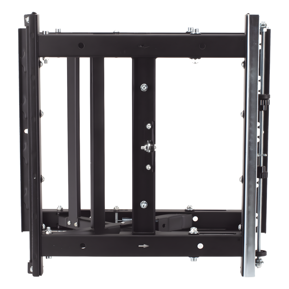 Soporte Estructural Modular para Pantallas | Altura Ajustable de 200 mm a 1600 mm | Ancho 600 mm | Profundidad 134 mm a 300 mm | Diseño Metálico| Compatible con Diferentes Tamaños de Pantallas |Soporta Formato Horizontal y Vertical.