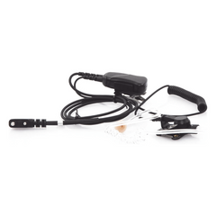 MICRÓFONO DE SOLAPA CON AUDÍFONO DISCRETO P/ KENWOOD Serie G/ 3230/ 2102G/ 2202L/ 2212L/ 2170/ 2360/ 2302/ 2312/ 2000/ 2402/ NX220/ NX240/ TKD240.