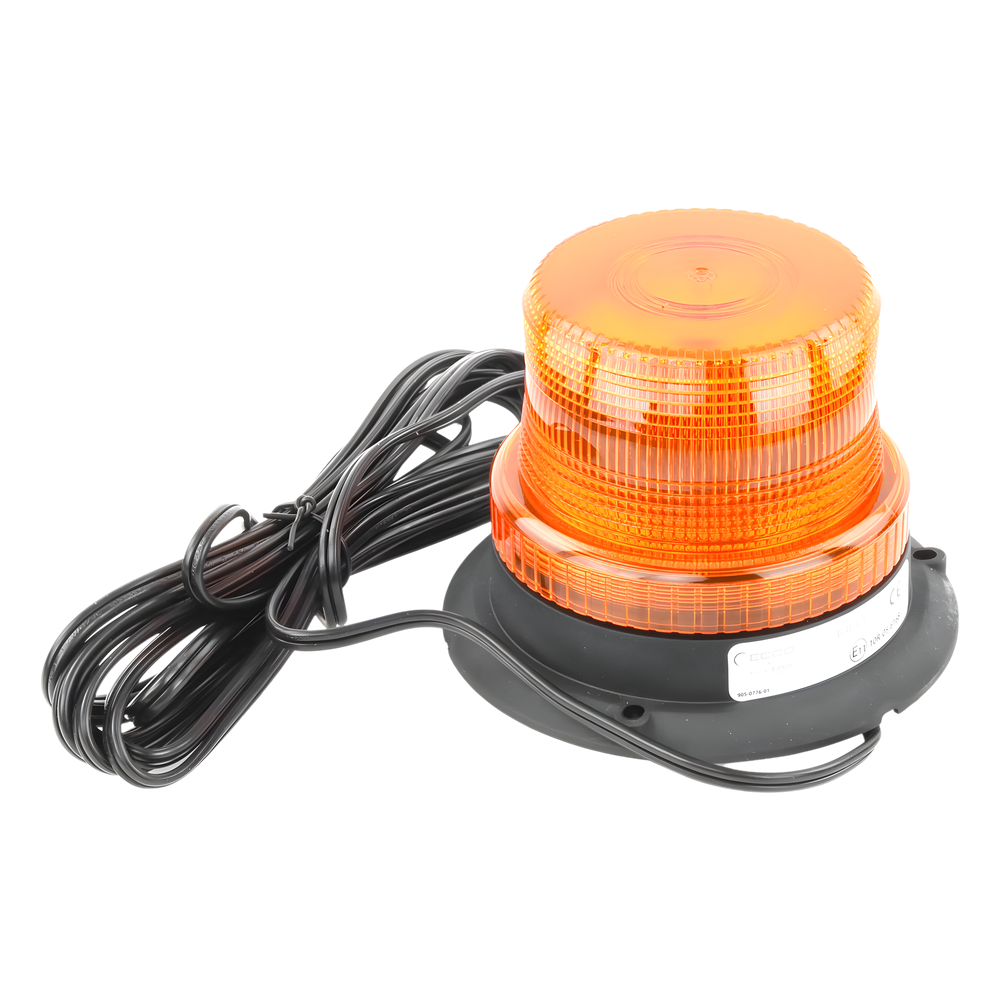 Mini Burbuja Led color Ámbar Serie X6465 con montaje de succión magnetico