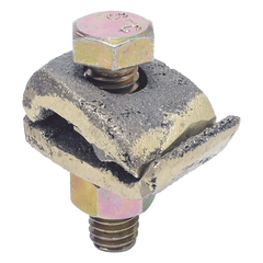 Conector Cable a Superficie Plana / Bronce 100% / Cable 4-2/0 AWG / Sin Soldadura Exotérmica / 2.5x3.5 cm (1x1.4 in)