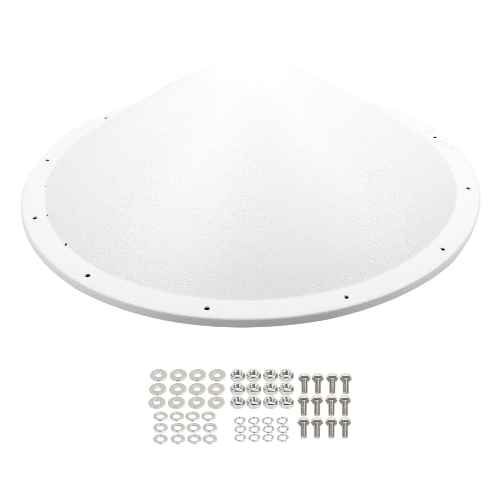 Radomo para antenas TXP-D4865-28-N y TXP-D4865-28-SMA, reduce la carga de viento y mejora la estabilidad del enlace, resistente a cualquier tipo de intemperie