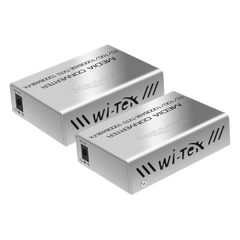 Convertidor de medios / Hasta 20 Km / 1 puerto SC/UPC 1000Mbps / 1 puerto RJ45 1000Mbps / WL: Tx 1310nm - Rx 1550nm / incluye 2 piezas A y B