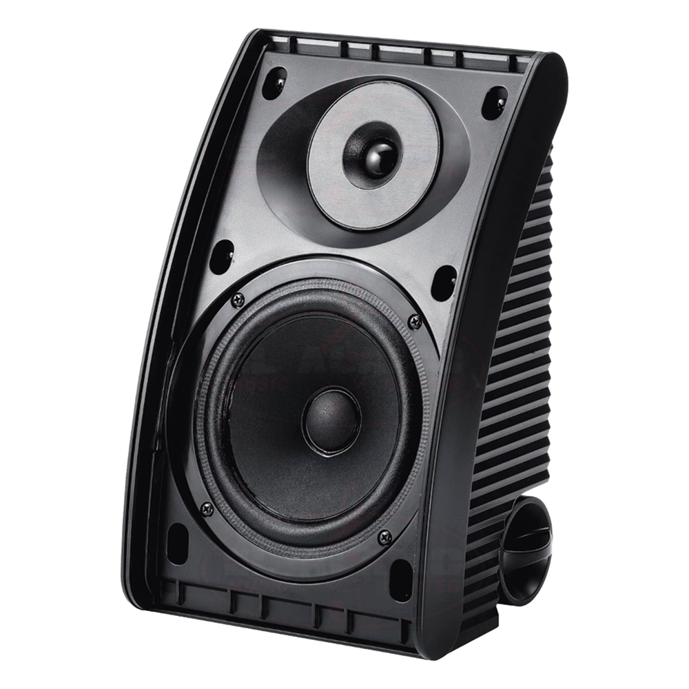 Altavoces de pared | Semi-Exterior | Woofer 5.25' in | Tweeter 1 in | 6 ohms | Par | Color Negro