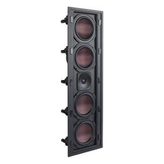 BOCINA DE PARED | 4 WOOFERS DE FIBRA DE CARBONO 6.5'' | TWEETER DE TITANIO 1'' | 250W