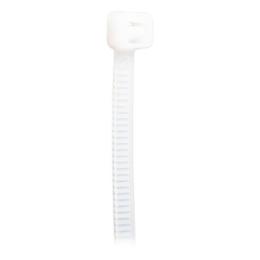 Cincho de plástico, Color Natural, 4.8 x 310 mm, Ideal para sujeción de cables (Bolsa con 100 piezas)