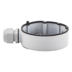 Caja de Conexiones de Exterior para Cámaras Tipo Mini Domo / IP66 / Color Blanco