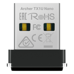 Adaptador USB Inalámbrico AX300 / Wi-Fi 6 2.4 GHz / 287 Mbps / Nano Size / OFDMA y MU-MIMO / Driver Pre-cargado / WPA2-PSK