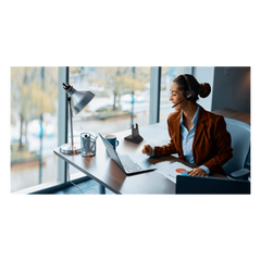Auriculares mono Yealink WH64 edición UC/ Base DECT y auriculares con Bluetooth integrado/ Cancelación de ruido con 3 micrófonos/ Hasta 32 horas de conversación