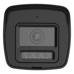[Audio Bidireccional + Dual Light + ColorVu] Bala TURBOHD 4K (8 Megapixel) / Lente 2.8 mm / 30 mts IR EXIR + 20 mts Luz Blanca / Micrófono y Bocina Integrado / Exterior IP67 / Metal / dWDR
