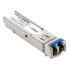Transceptor Óptico Industrial SFP (Mini-Gbic) / Monomodo 1310 nm / 1.25 Gbps / 1000BASE-LX / Conectores LC/UPC Dúplex / DDM / Hasta 10 km