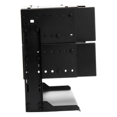 Rack Abierto de montaje en Pared, de 19in, 5 Unidades de rack, Profundidad Ajustable (8" a 12") con Charola de Uso Múltiple.