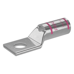 Zapata de compresión LCA1/0-38-X para cal. 1/0 Awg, Barreno para tornillo prisionero de 3/8, 1 Pz