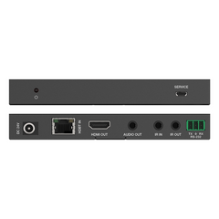 Splitter mas Extensor de Video | 1x2 | ProAV | HDBaseT™ | 120m en 4K@60Hz | 150m en 1080p@60Hz | Cat6/6a/7 | Gestión Avanzada EDID | Control IR y RS232 | PoC | Salida de Audio