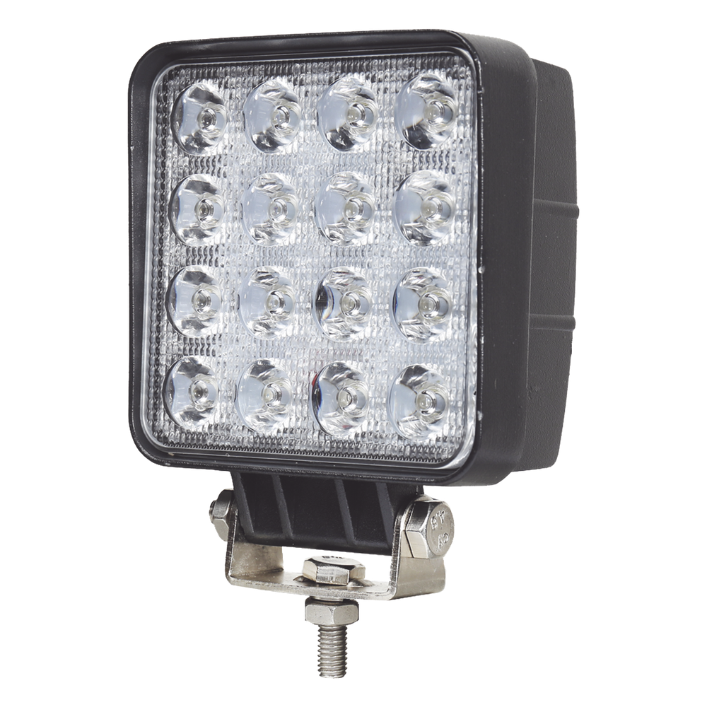 Luz de trabajo de 16 LED, 4000 Lumenes, 48 Watts, 10-30 Vcc, IP67