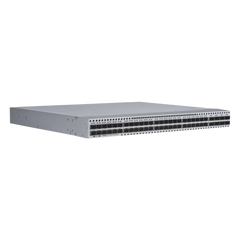 Switch Data Center / 48 Puertos SFP+ 1G/10G / 8 Puertos QSFP28 40G/100G / 2.56 Tbps / 1920 Mpps / M-LAG VSU VXLAN EVPN / RDMA RoCEv2 PFC ECN / Fuentes Redundantes 1+1 Hot-Swap