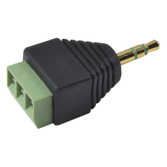 Adaptador para Audio y Video de 3.5 mm con Terminal Atornillable