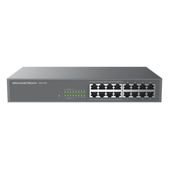 Switch PoE+ 16 Puertos Gigabit No Administrable / 8 puertos 10/100/1000 Mbps / 8 puertos PoE+ / hasta 145W