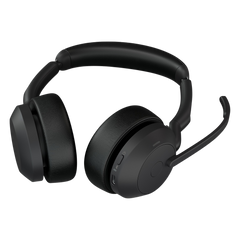 Diadema / Auricular Jabra Evolve2 55 Stereo / Bluetooth 5.2 + USB-A / Cancelación Activa de Ruido / 18h Batería (25599-999-999)