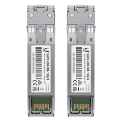 UFiber Módulo SFP+, transceptor MiniGibic MonoModo 10 Gbps, distancia 10 km, un conector LC. Incluye 2 piezas