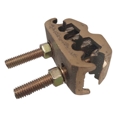 Conector para 3 Cables de Cobre (4 - 2/0 AWG) a Tubo o Varilla (5/8 in - 3/4 in).